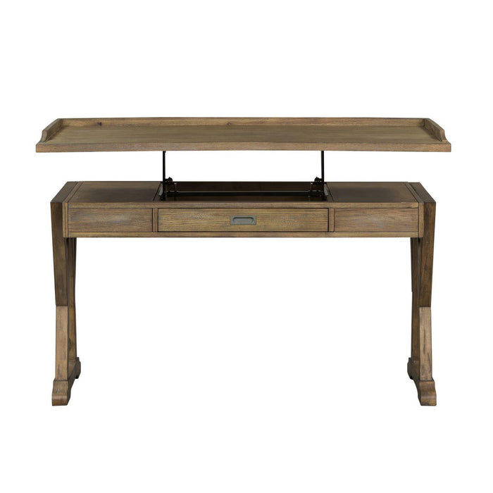 Liberty Stone Brook Lift Top Writing Desk in Rustic Saddle - Furniture Max (Falls Church,VA) *