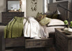 Liberty Thornwood Hills King Two Sided Storage Bed in Rock Beaten Gray - Furniture Max (Falls Church,VA) *