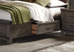 Liberty Thornwood Hills Queen Two Sided Storage Bed in Rock Beaten Gray - Furniture Max (Falls Church,VA) *