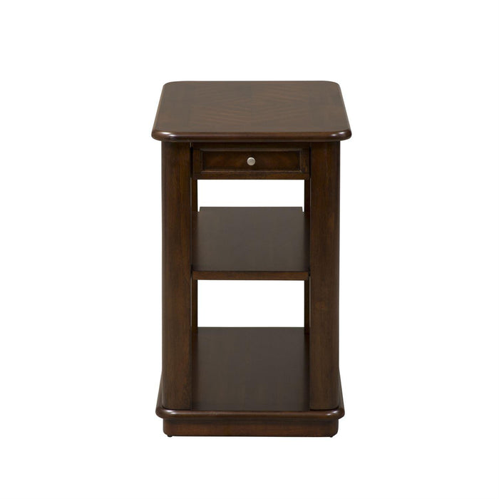 Liberty Wallace Chair Side Table in Dark Toffee - Furniture Max (Falls Church,VA) *