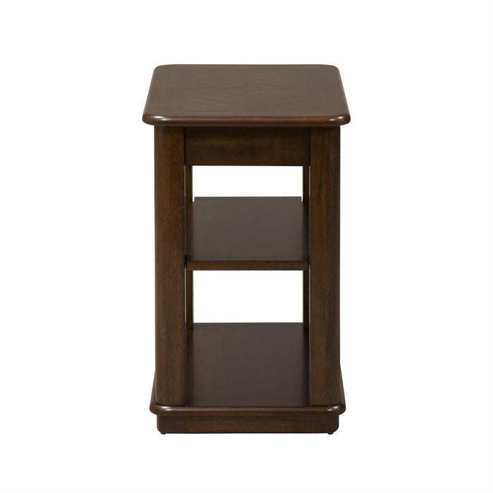 Liberty Wallace Chair Side Table in Dark Toffee - Furniture Max (Falls Church,VA) *