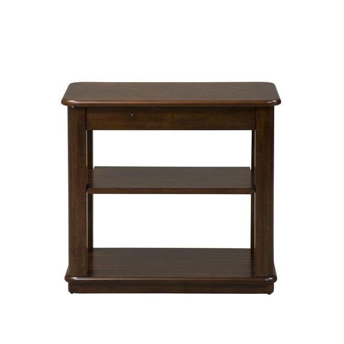 Liberty Wallace Chair Side Table in Dark Toffee - Furniture Max (Falls Church,VA) *