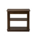 Liberty Wallace Chair Side Table in Dark Toffee - Furniture Max (Falls Church,VA) *