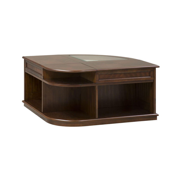 Liberty Wallace Cocktail Table in Dark Toffee - Furniture Max (Falls Church,VA) *