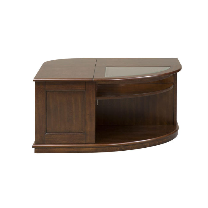 Liberty Wallace Cocktail Table in Dark Toffee - Furniture Max (Falls Church,VA) *