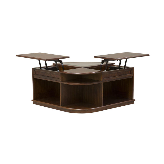 Liberty Wallace Cocktail Table in Dark Toffee - Furniture Max (Falls Church,VA) *