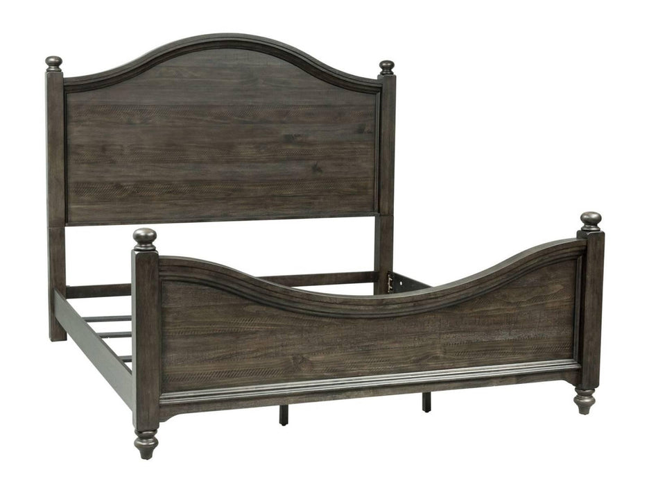 Liberty Catawba Hills King Poster Bed in Peppercorn 816-BR-KPS - Furniture Max (Falls Church,VA) *