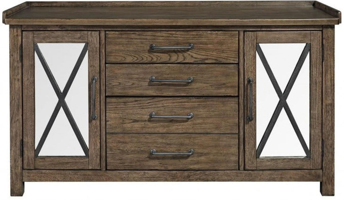 Liberty Sonoma Road Small Credenza in Weather Beaten Bark - Furniture Max (Falls Church,VA) *