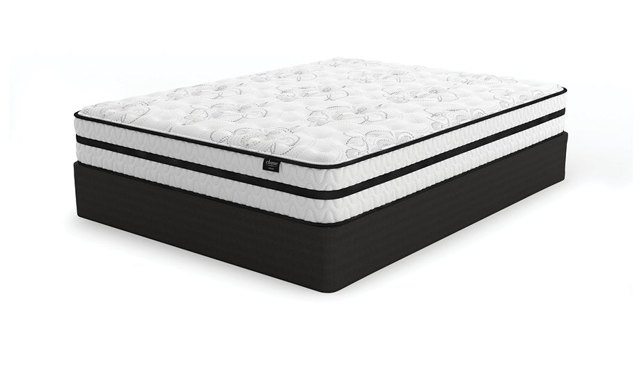 Chime 10 Inch Hybrid 10 Inch Mattress and Pillow - Furniture Max (Falls Church,VA) *