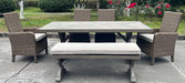 Laguna Heights Outdoor Dining Table - Furniture Max (Falls Church,VA) *