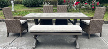 Laguna Heights Outdoor Dining Table - Furniture Max (Falls Church,VA) *