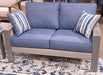 Half Moon Beach Outdoor Loveseat with Cushion - Furniture Max (Falls Church,VA) *
