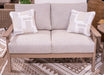 Grover Beach Outdoor Loveseat with Cushion - Furniture Max (Falls Church,VA) *