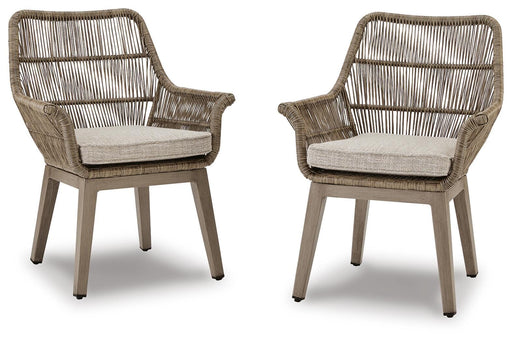 Beach Front Arm Chair with Cushion (Set of 2) - Furniture Max (Falls Church,VA) *