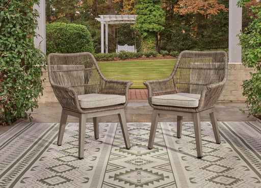 Beach Front Arm Chair with Cushion (Set of 2) - Furniture Max (Falls Church,VA) *