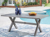 Half Moon Beach Outdoor Dining Table - Furniture Max (Falls Church,VA) *