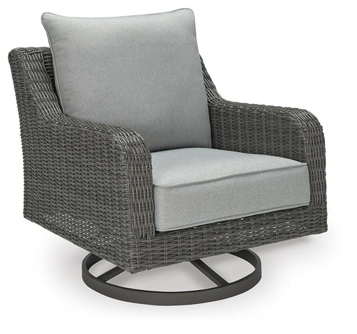 Elite Park Outdoor Swivel Lounge with Cushion - Furniture Max (Falls Church,VA) *