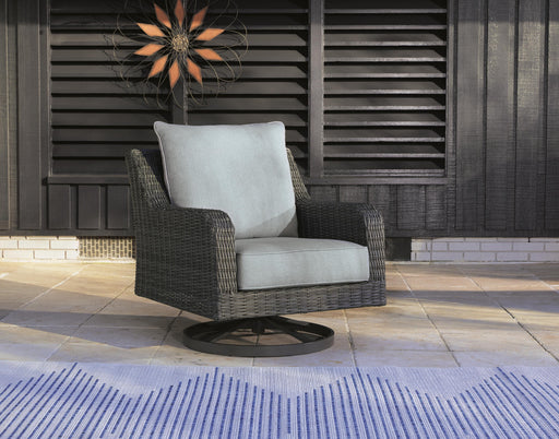 Elite Park Outdoor Swivel Lounge with Cushion - Furniture Max (Falls Church,VA) *