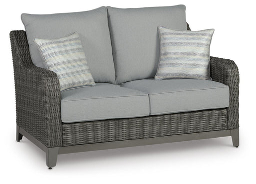 Elite Park Outdoor Loveseat with Cushion - Furniture Max (Falls Church,VA) *