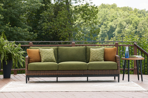 Horizon Hall Outdoor Sofa with Cushion - Furniture Max (Falls Church,VA) *