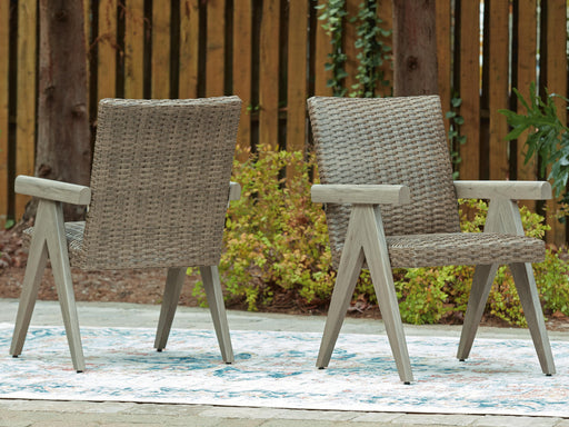 Cliff Trails Outdoor Arm Chair (Set of 2) - Furniture Max (Falls Church,VA) *
