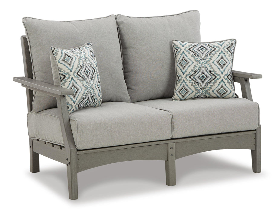 Visola Outdoor Sofa and Loveseat Set - Furniture Max (Falls Church,VA) *