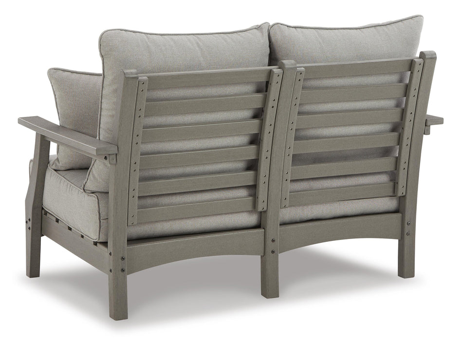 Visola Outdoor Sofa and Loveseat Set - Furniture Max (Falls Church,VA) *