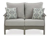 Visola Outdoor Sofa and Loveseat Set - Furniture Max (Falls Church,VA) *