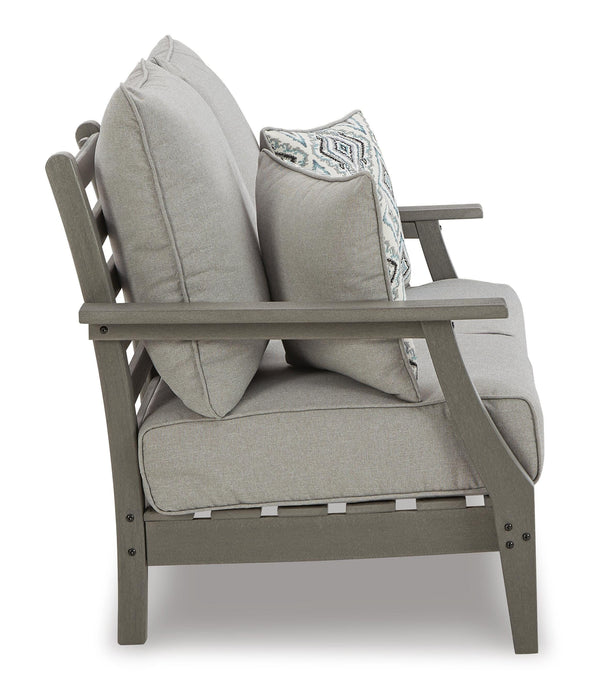 Visola Outdoor Sofa and Loveseat Set - Furniture Max (Falls Church,VA) *