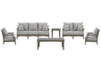 Visola Outdoor Sofa and Loveseat Set - Furniture Max (Falls Church,VA) *