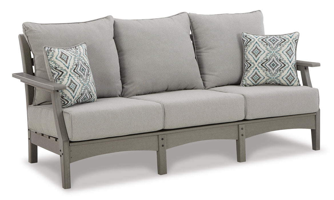 Visola Outdoor Sofa and Loveseat Set - Furniture Max (Falls Church,VA) *