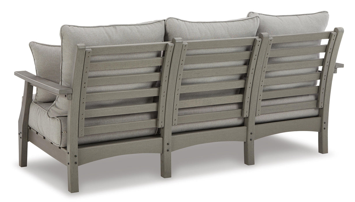 Visola Outdoor Sofa and Loveseat Set - Furniture Max (Falls Church,VA) *