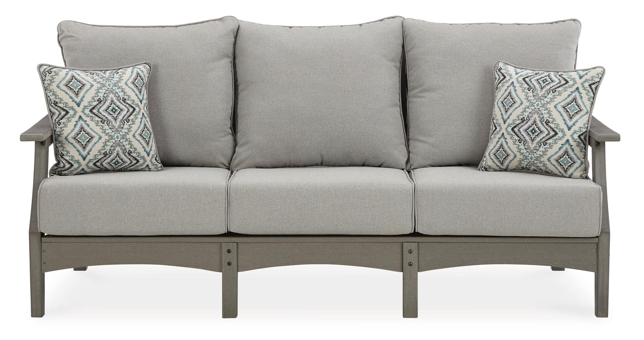 Visola Outdoor Sofa and Loveseat Set - Furniture Max (Falls Church,VA) *