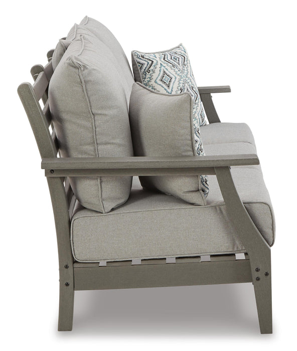 Visola Outdoor Sofa and Loveseat Set - Furniture Max (Falls Church,VA) *