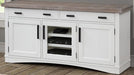 Parker House Americana Modern 63 in.TV Console in Cotton - Furniture Max (Falls Church,VA) *