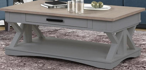Parker House Americana Modern Cocktail Table in Dove - Furniture Max (Falls Church,VA) *