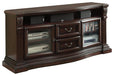 Parker House Bella 67" TV Console w/ Power Center in Dark Almond - Furniture Max (Falls Church,VA) *