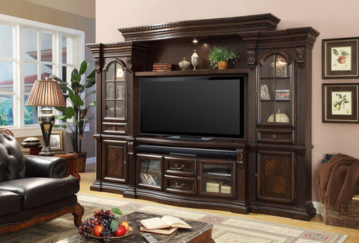 Parker House Bella 67" TV Console w/ Power Center in Dark Almond - Furniture Max (Falls Church,VA) *