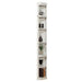 Parker House Boca 6-Piece Bookcase Wall with Ladder in Cottage White - Furniture Max (Falls Church,VA) *