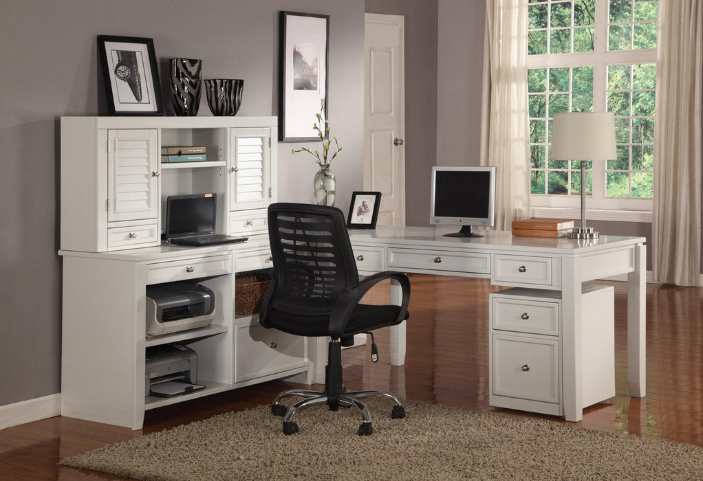 Parker House Boca Credenza in Cottage White - Furniture Max (Falls Church,VA) *
