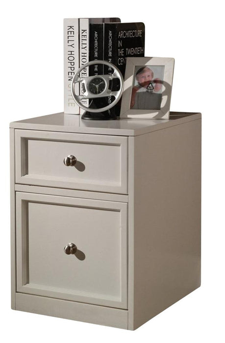 Parker House Boca Rolling File in Cottage White - Furniture Max (Falls Church,VA) *