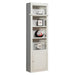 Parker House Boca 6-Piece Bookcase Wall with Ladder in Cottage White - Furniture Max (Falls Church,VA) *