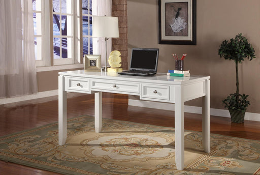 Parker House Boca 5-Piece L-Shaped Modular Office Desk in Cottage White - Furniture Max (Falls Church,VA) *