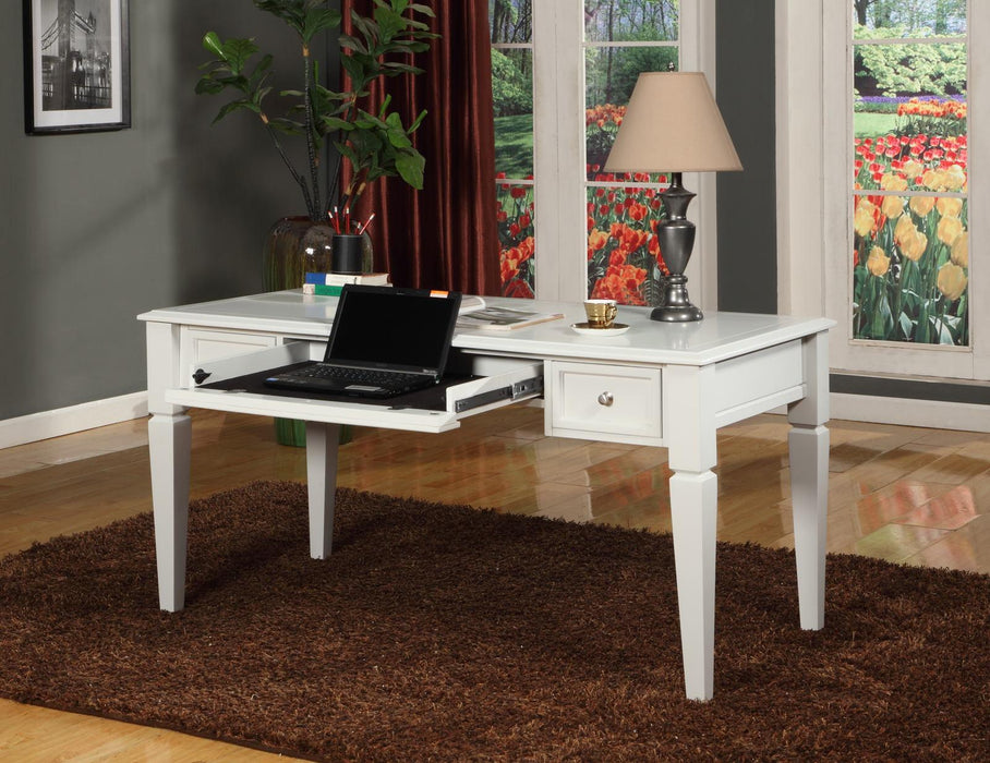Parker House Boca Writing Desk in Cottage White - Furniture Max (Falls Church,VA) *