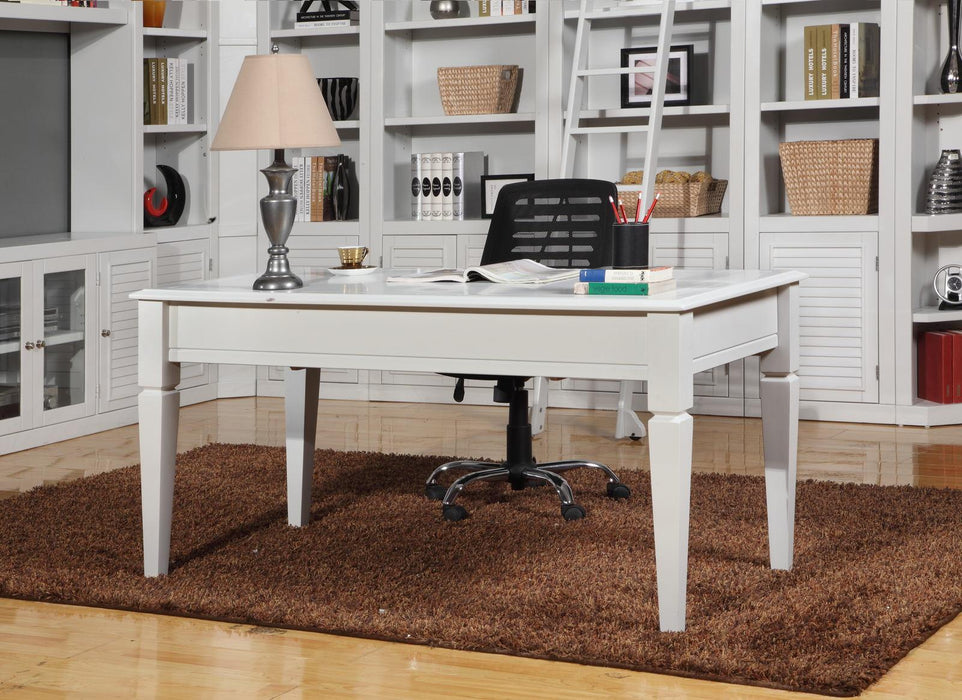Parker House Boca Writing Desk in Cottage White - Furniture Max (Falls Church,VA) *