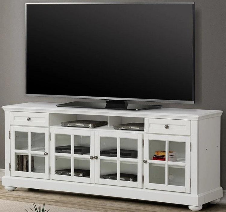Parker House Cape Cod 76 in. TV Console in Vintage White - Furniture Max (Falls Church,VA) *