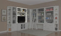 Parker House Catalina 56" Bookcase TV Hutch in Cottage White - Furniture Max (Falls Church,VA) *