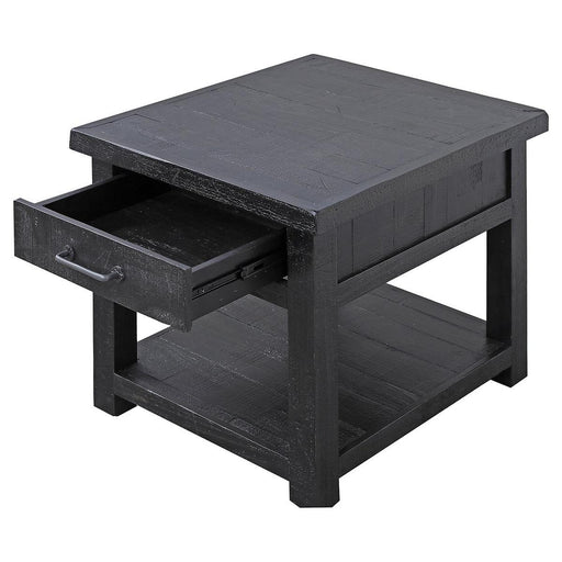 Parker House Durango End Table in Rustic Dark Pine - Furniture Max (Falls Church,VA) *