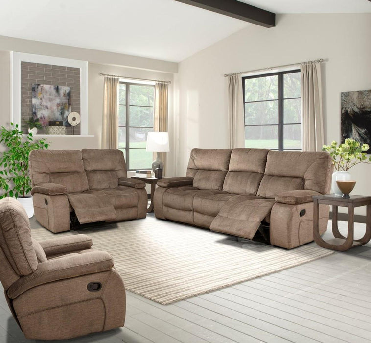 Parker House Chapman Loveseat Dual Recliner Manual in Kona - Furniture Max (Falls Church,VA) *