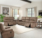 Parker House Chapman Loveseat Dual Recliner Manual in Kona - Furniture Max (Falls Church,VA) *